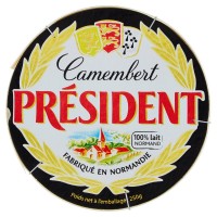 Camembert, Président formaggio a pasta molle e crosta fiorita