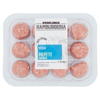 Hamburgeria Esselunga polpette di vitello