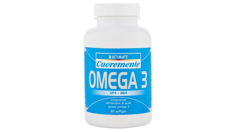 Ultimate, Cuoremente Omega 3 60 softgel