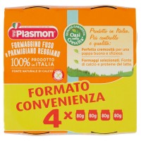 Plasmon, omogeneizzato di formaggino fuso a parmigiano reggiano