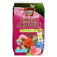 Terredicasa Terriccio acidofile specifico per azalee, camelie, rododendri e ortensie blu