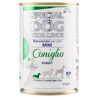Monge, cane Special Dog Excellence bocconcini per cani mini coniglio