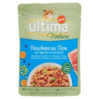Ultima, gatto Nature bocconcini con tonno verdure e frutta