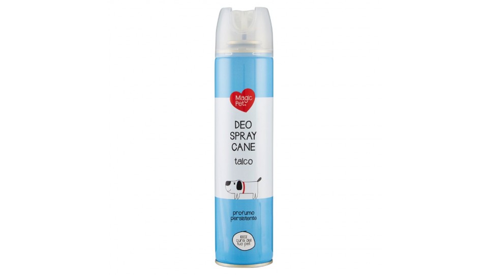 Magic Pet, Deo spray cane talco