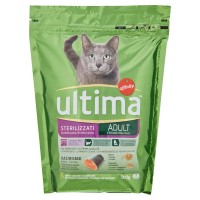 Ultima, gatto Adult sterilizzato alimento con salmone