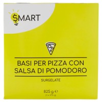 Smart, basi per pizza con salsa di pomodoro surgelate