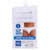 Brio Lingerie Slip anallergico in cotone filo di Scozia