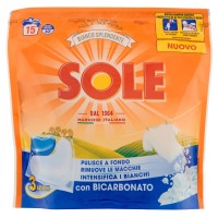 Sole, Bianco Spendente detersivo con bicarbonato