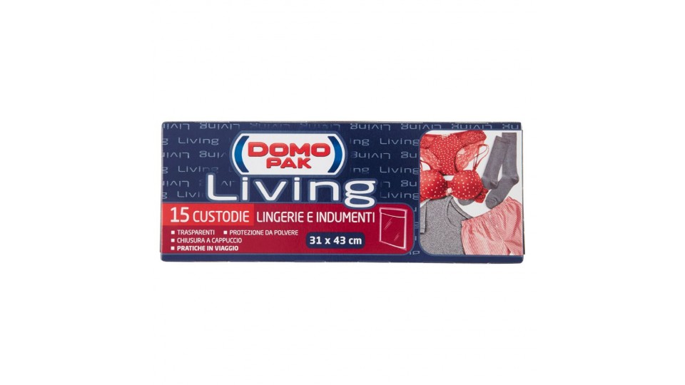 Domopak, Living custodie lingerie e indumenti