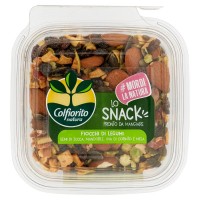Colfiorito, #Mordi La Natura lo Snack Fiocchi di Legumi semi di zucca mandorle uva mela