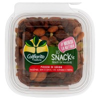 Colfiorito, #Mordi La Natura lo Snack Fiocchi di Legumi mandorle zucca uva mirtilli