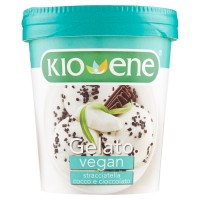 Kioene, gelato vegan stracciatella cocco e cioccolato