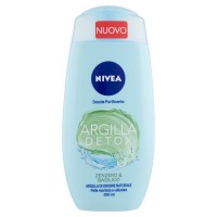Nivea, Doccia Purificante Argilla Detox zenzeo & basilico