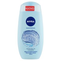 Nivea, Doccia Purificante Argilla Detox agave blu & lavanda