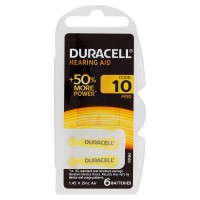 Duracell, Hearing Aid 10 PR70 1.45 V Zinc Air