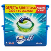 Dash, PODS 3in1 Classico detersivo per lavatrice