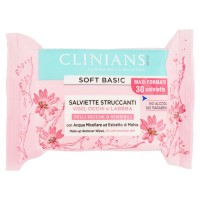 Clinians, Soft Basic salviette struccanti pelli seche e sensibili