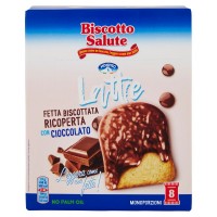 Monviso, Biscotto Salute fetta biscottata ricoperta di cioccolato