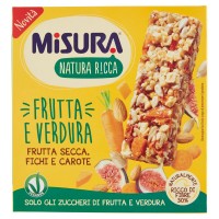 Misura, Natura Ricca frutta e verdura frutta secca fichi e carote barrette