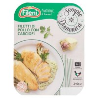 Fileni, Sempre Domenica filetti di pollo con carciofi