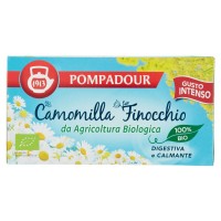 Pompadour, camomilla con finocchio18 filtri