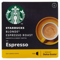 Starbucks by Nescafé, Dolce Gusto Blonde Espresso Roast caffè espresso
