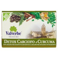 Valverbe, Detox carciofo e curcuma biologica 20 filtri