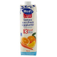 Hero, Light Senza Zuccheri Aggiunti bevanda a base di arancia limone carota