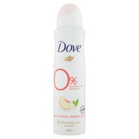 Dove, 0% Aluminium Salts peach & lemon verbena scent deodorante spray