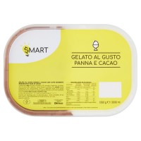 Smart, gelato al gusto panna e cacao