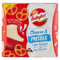 Babybel, Cheese & Pretzels 1 Mini Babybel + Mini Pretzels
