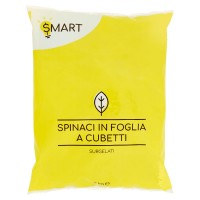 Smart, spinaci in foglia a cubetti surgelati