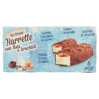 Ice Cream, barrette con mou e arachidi