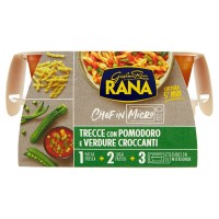 Giovanni Rana, Chef in Micro Trecce con pomodoro e verdure croccanti