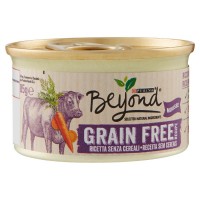 Purina, gatto Beyond Grain Free mousse ricco in manzo con carote