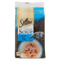 Sheba, gatto Classic Soup con filetti di tonno