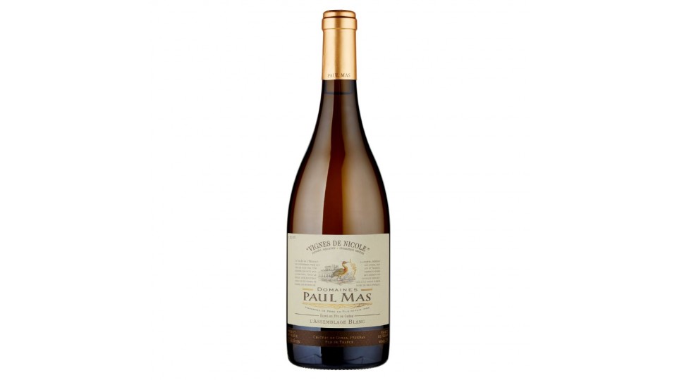 Paul Mas, "Vignes de Nicole" Pays d'Oc IGP l'Assemblage Blanc