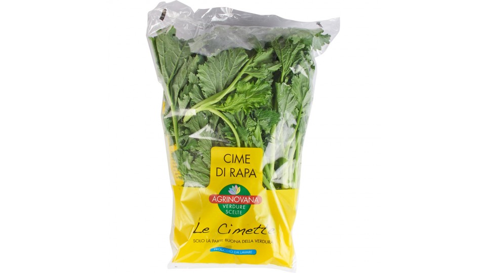 Cimette di rapa, confezionate
