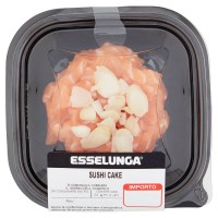 Esselunga, sushi cake