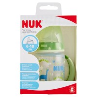 Nuk, First Choice Bevimpara con beccuccio in silicone 6-18m