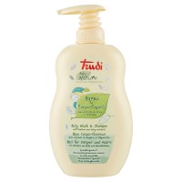 Trudi Baby Nature, bagno corpo-capelli con estratti di erica e pratolina