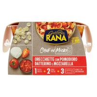Giovanni Rana, Chef in Micro Orecchiette con pomodoro datterino e mozzarella