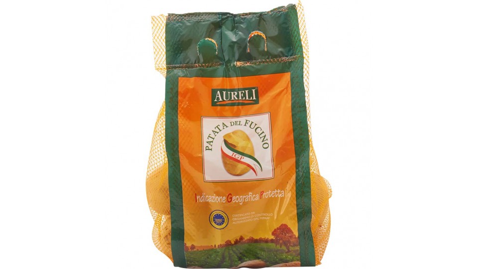 Patate del Fucino IGP, confezionate