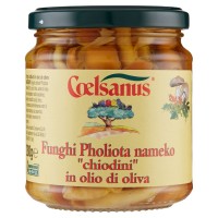 Coelsanus, funghi pholiota nameko "chiodini" in olio di oliva
