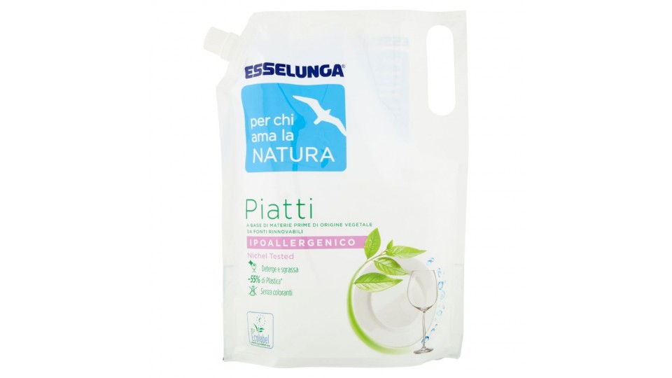 Esselunga, Per chi ama la natura Piatti detrgente