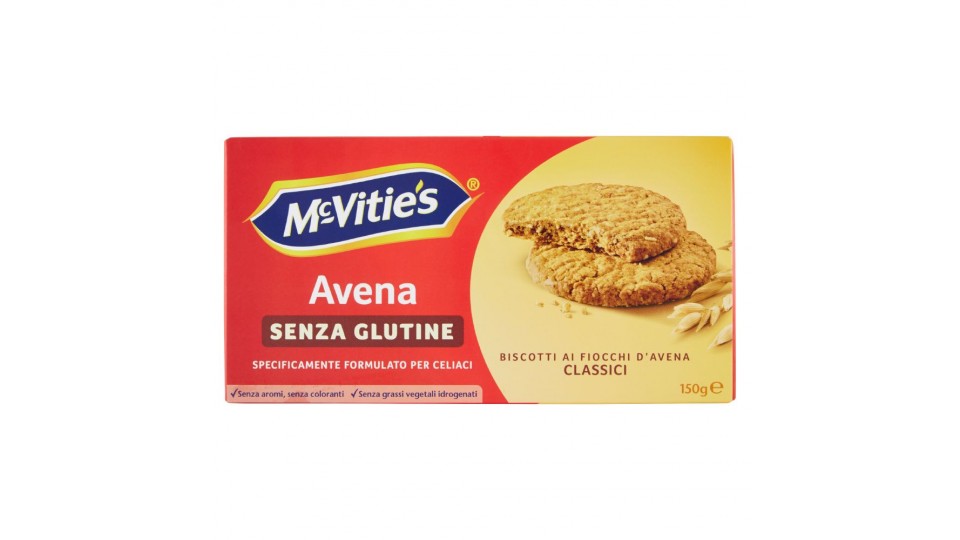 McVitie's, Avena Classic senza glutine