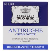 Acqua alle Rose Crema visto antietà notte, con Olio di Rosa Mosqueta e Ceramidi, riparazione intensiva