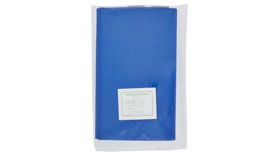 Tovaglia in carta blu mis.