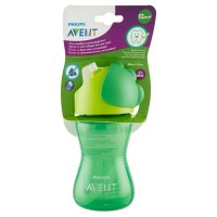 Philips, Avent tazza con cannuccia curva 300 ml
