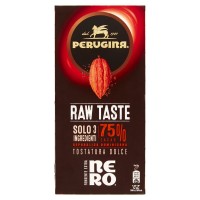Perugina , Nero Raw Taste fondente extra 75% Repubblica Dominicana